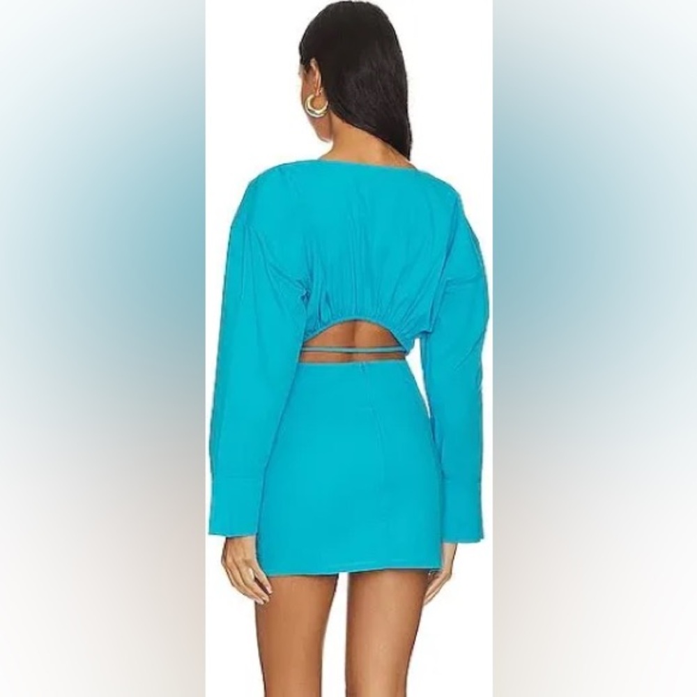 NWT Lovers & Friends ROCKAWAY MINI DRESS in Blue